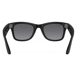 Умные очки Ray-Ban Meta* Wayfarer Gen 2 Matte Black, Поляризационные линзы Polar Gradient Graphite (RW4012), размер L